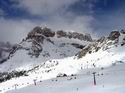 Klick! Groesser >Pordoi-Scharte von Belvedere